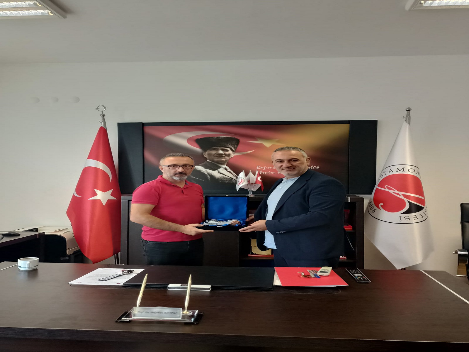 Fakültemize Ragbi Federasyonundan Ziyaret. 