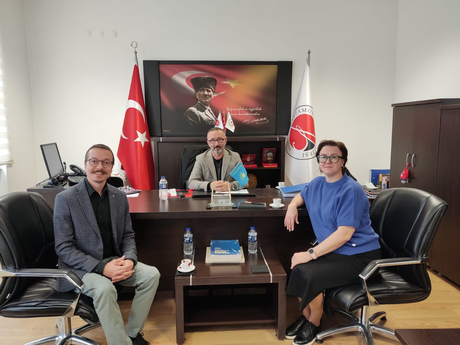 Karaganda Buketov Üniversitesi Öğretim Elemanı Alfiya Nazarova'yı Ağırladık